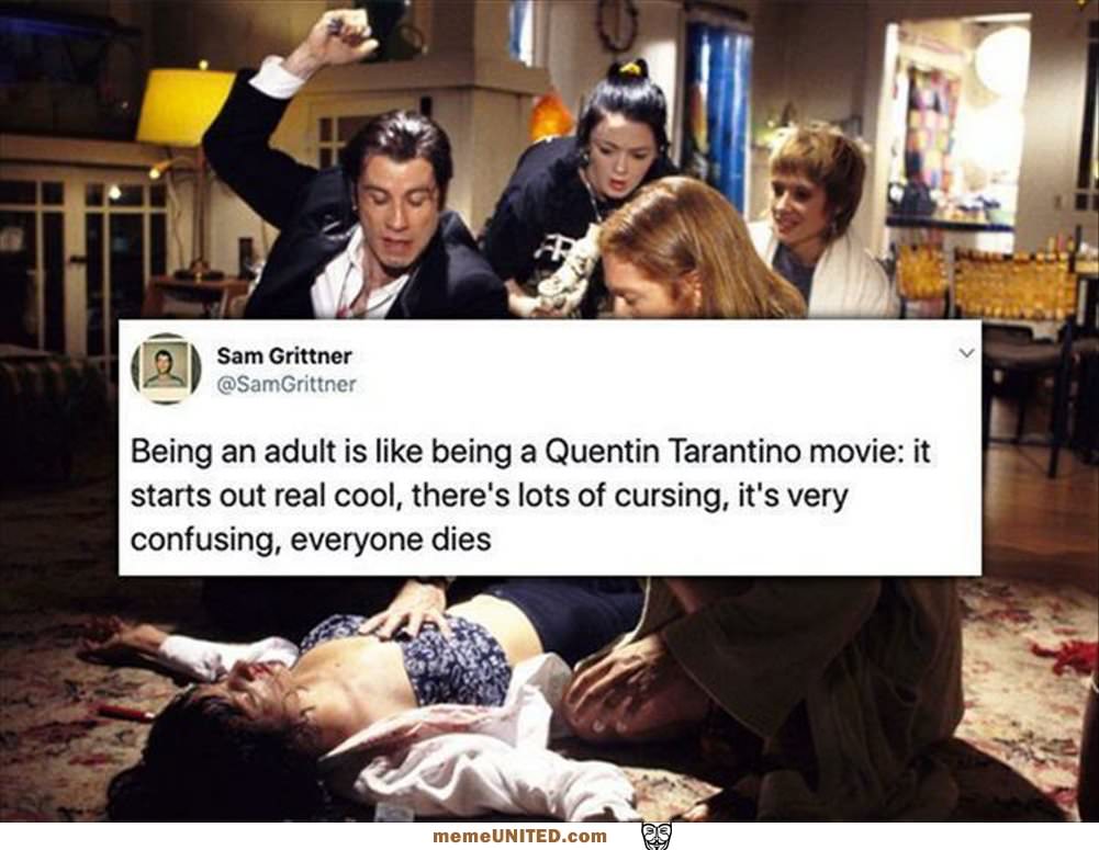 Being An Adult Is Like