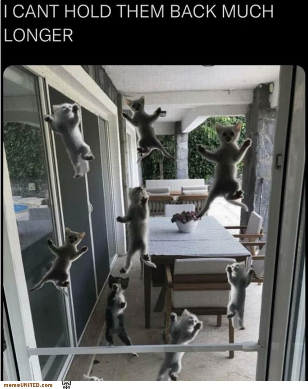 Cannot Hold Them Back Much Longer