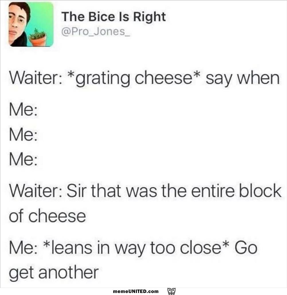 Leave Me The Cheese