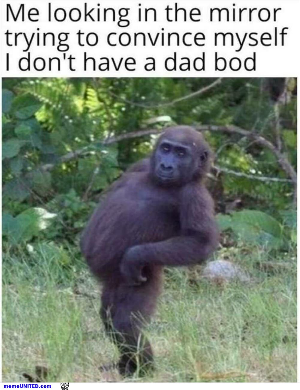 Me Looking In The Mirror