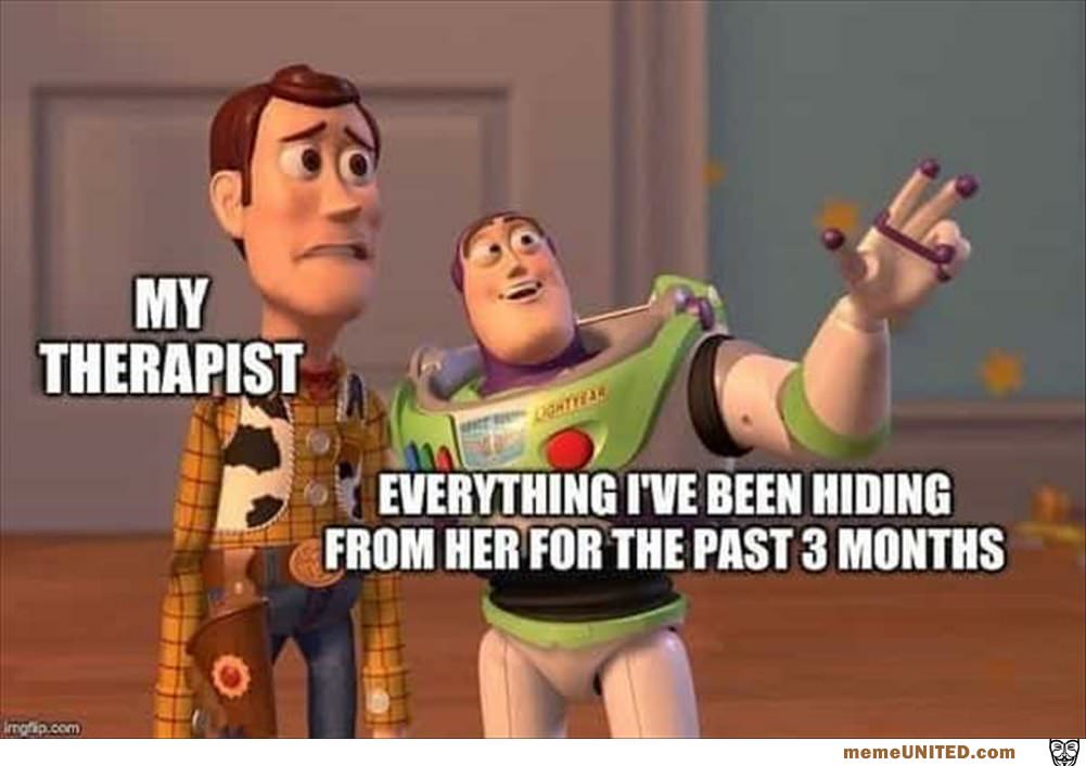You Going To Therapy