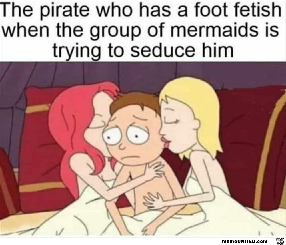 Pirate With A Foot Fetish