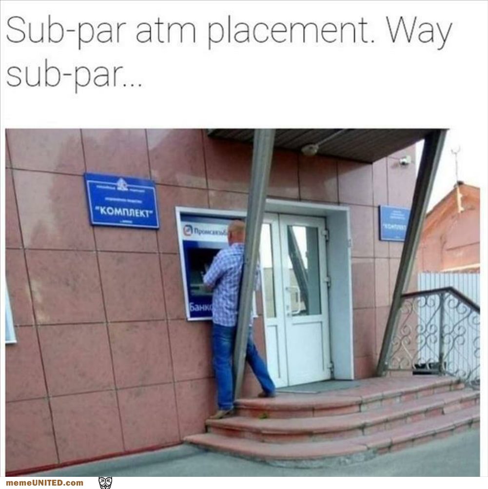 Sub Par Placement